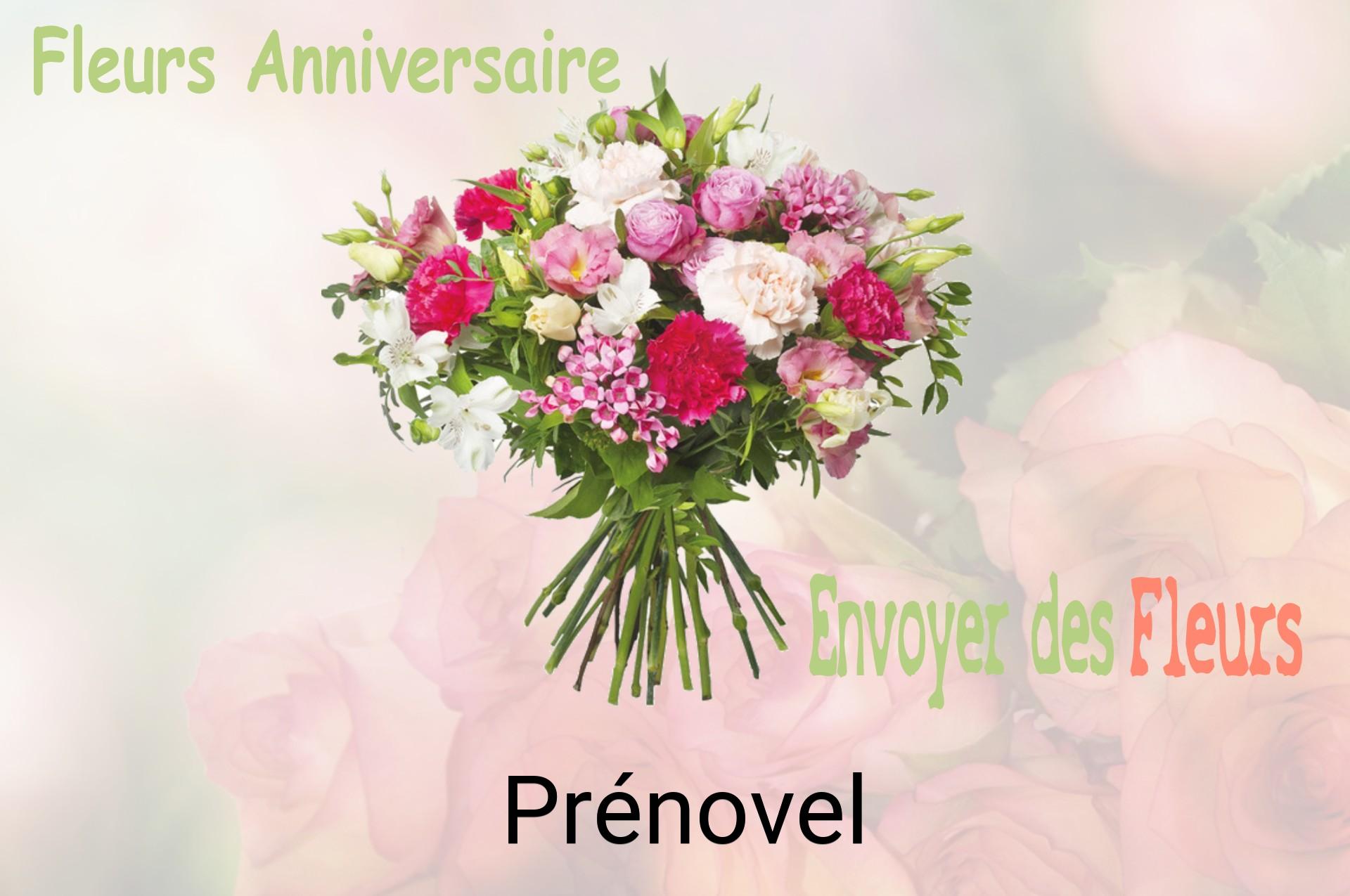 Bouquet de fleurs d’anniversaire livré à Prénovel