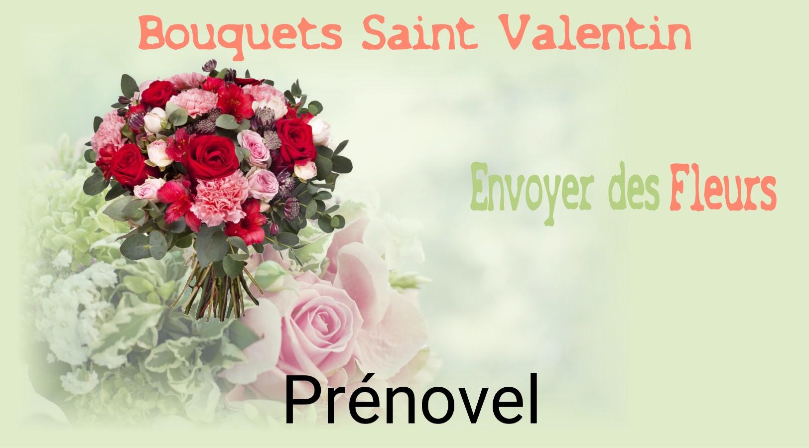 Roses de Saint-Valentin livrées à Prénovel
